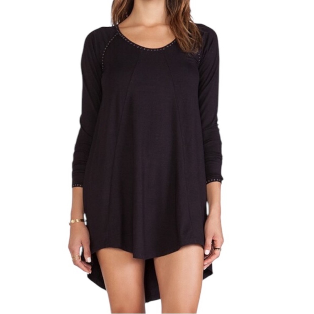RVCA Swing Tunic Dress in Black Women's XS